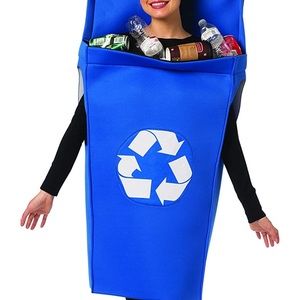 Rasta Imposta Recycling Can Costume Adults One Size One Piece